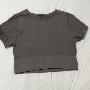 too from garage, size xs, color grey